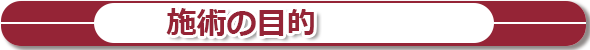 施術の目的